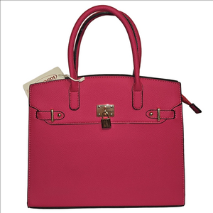 Risotto Fuschia Vegan Leather Shoulder Bag NWT